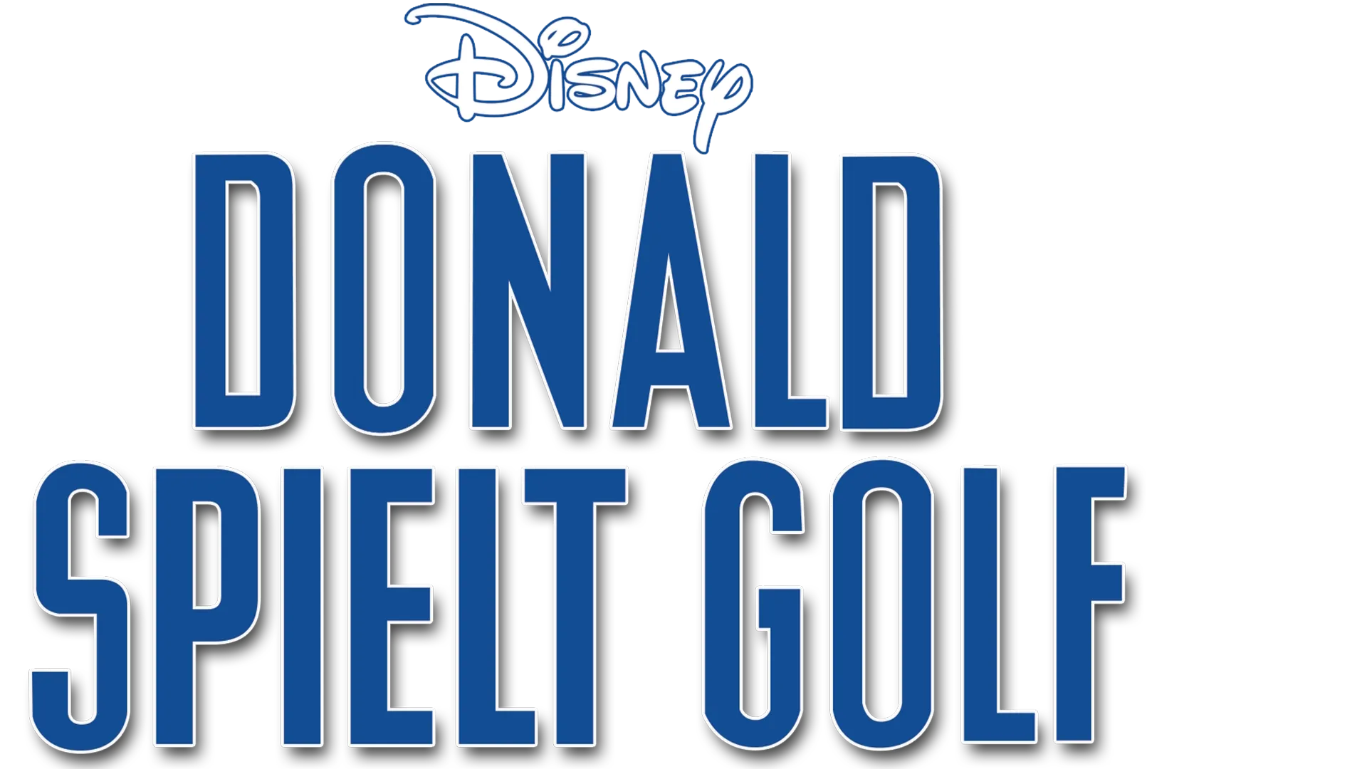 Donald spielt Golf