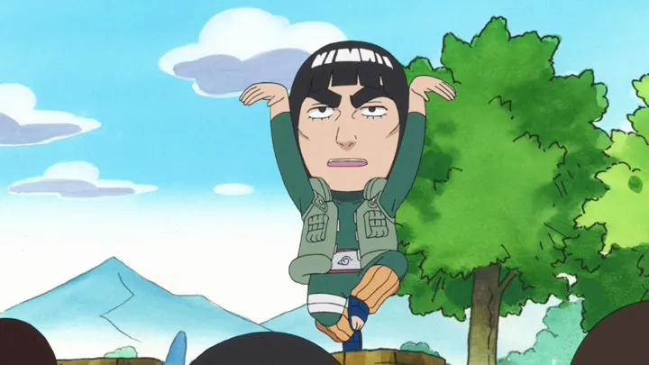 thumbnail - S1:E4 (Sub) Guy Sensei Didn't...Do It... / Guy Sensei's Rival Is Kakashi Sensei