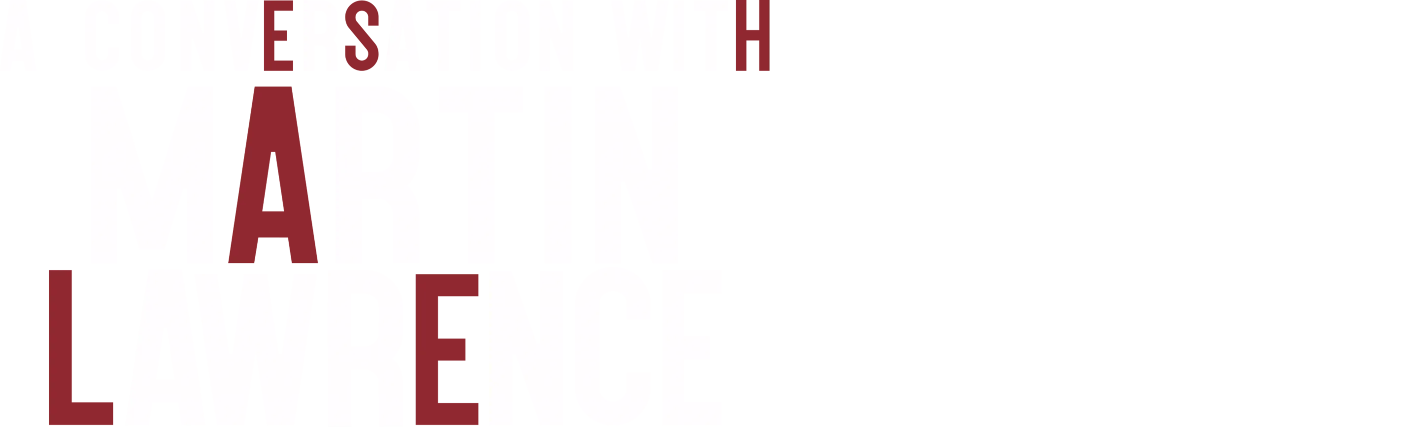 A Conversation with Martin Lawrence