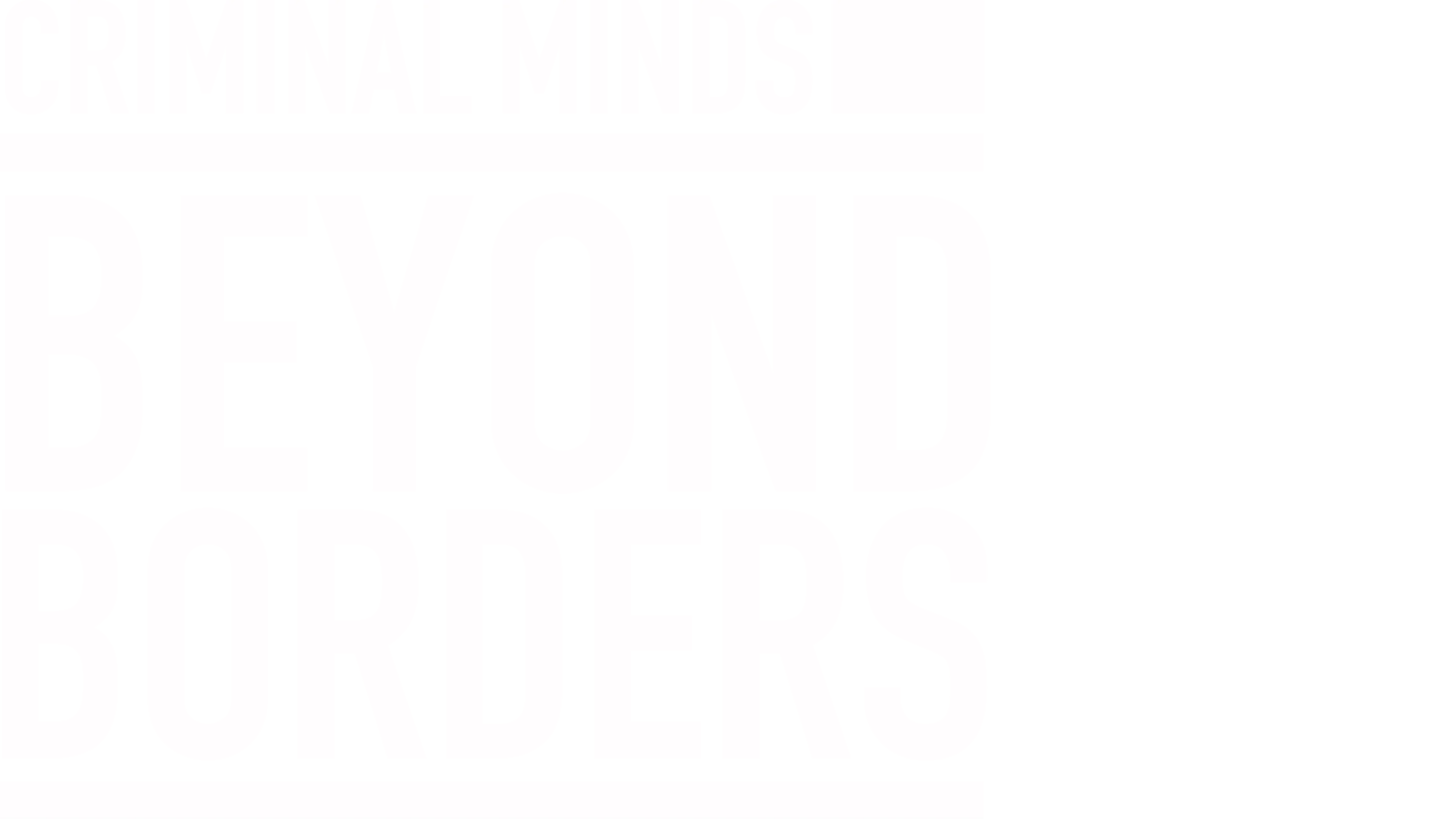 Criminal Minds: Beyond Borders