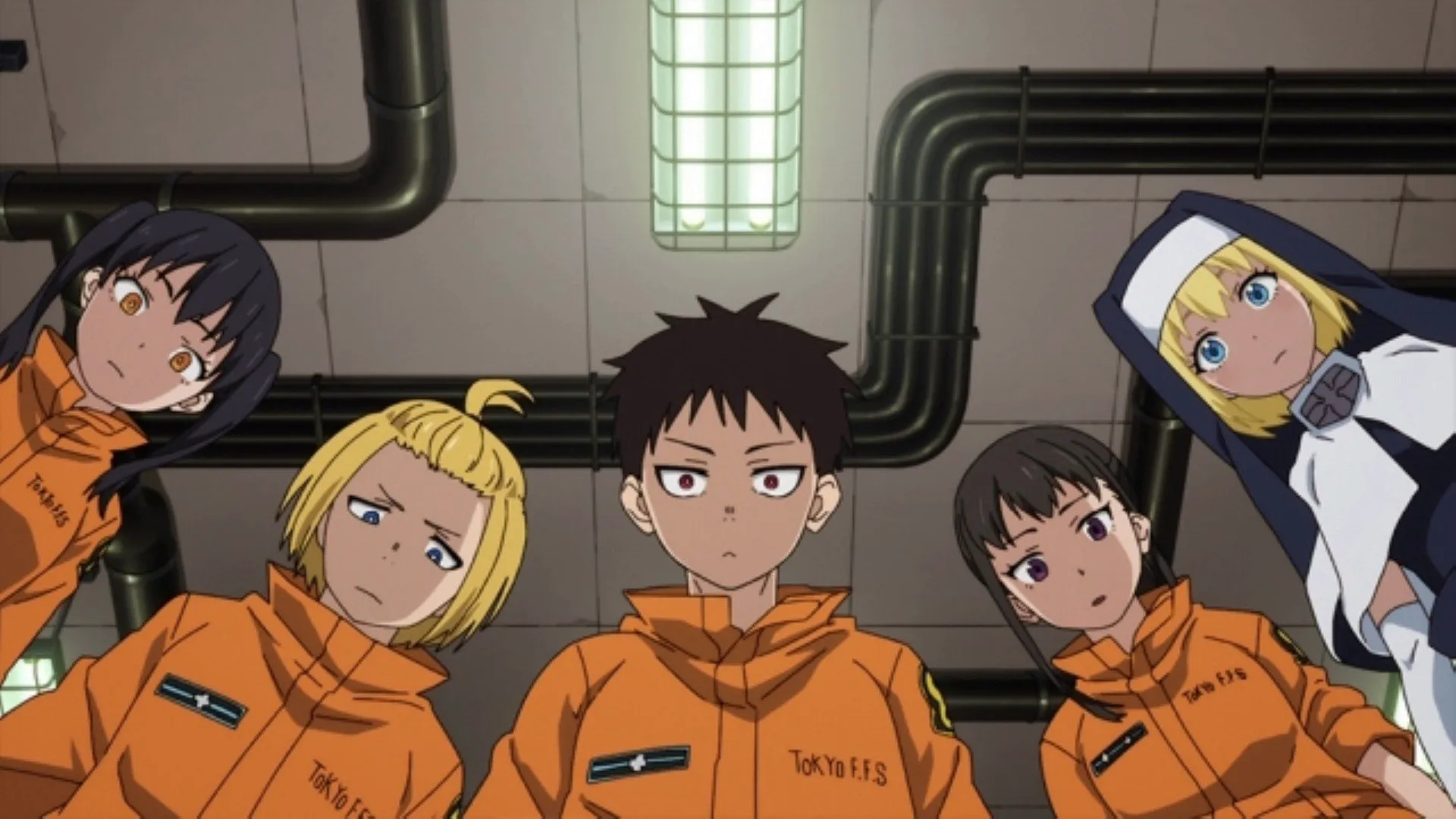 thumbnail - S1:E11 (Dub) The Formation of Special Fire Force Company 8/Mightiest Hikeshi