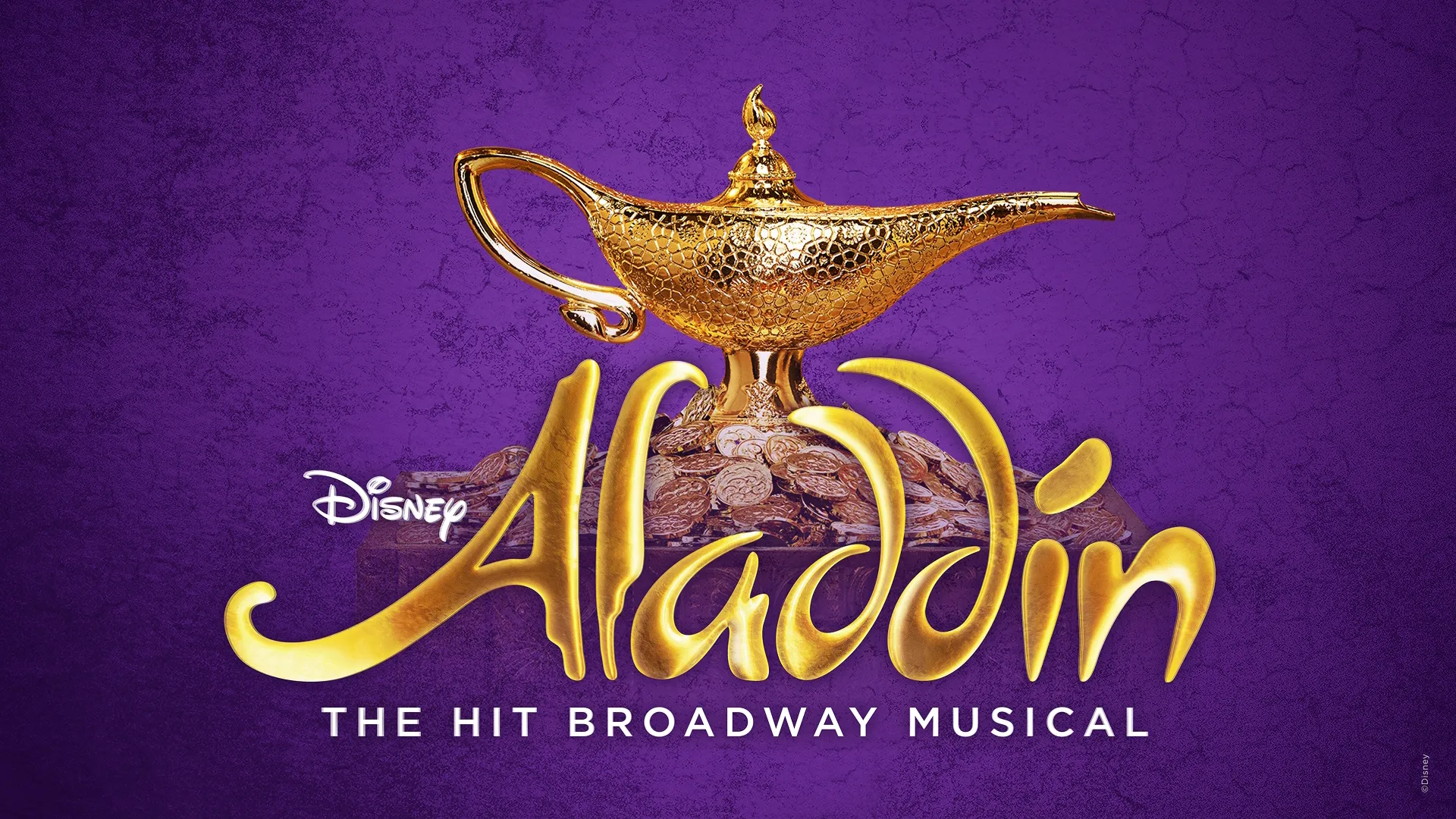 Aladdin logo for Disney On Broadway