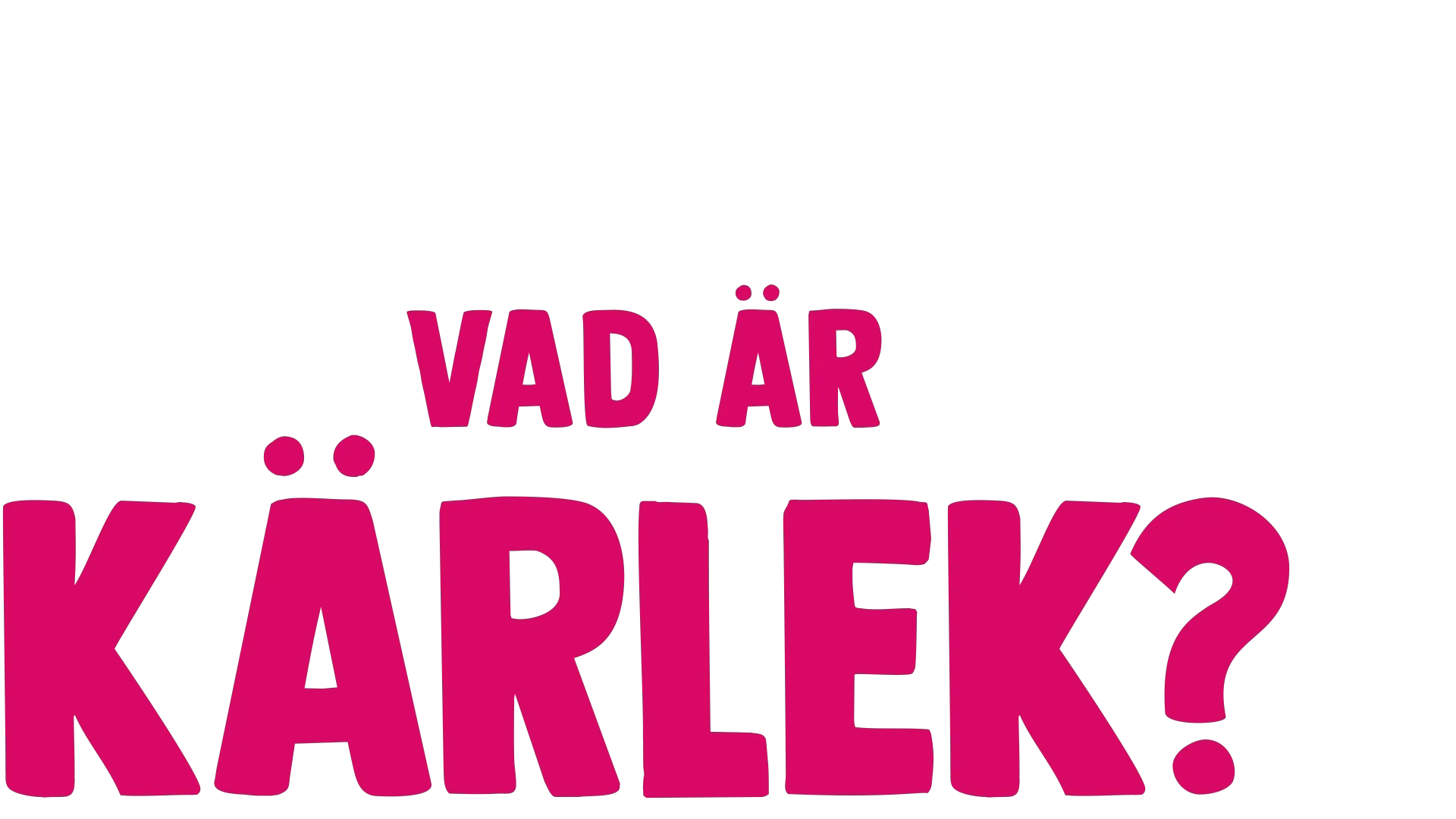 Gaffe ställer en fråga: Vad är kärlek?