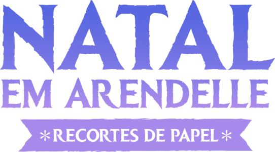 Natal em Arendelle: Recortes de Papel