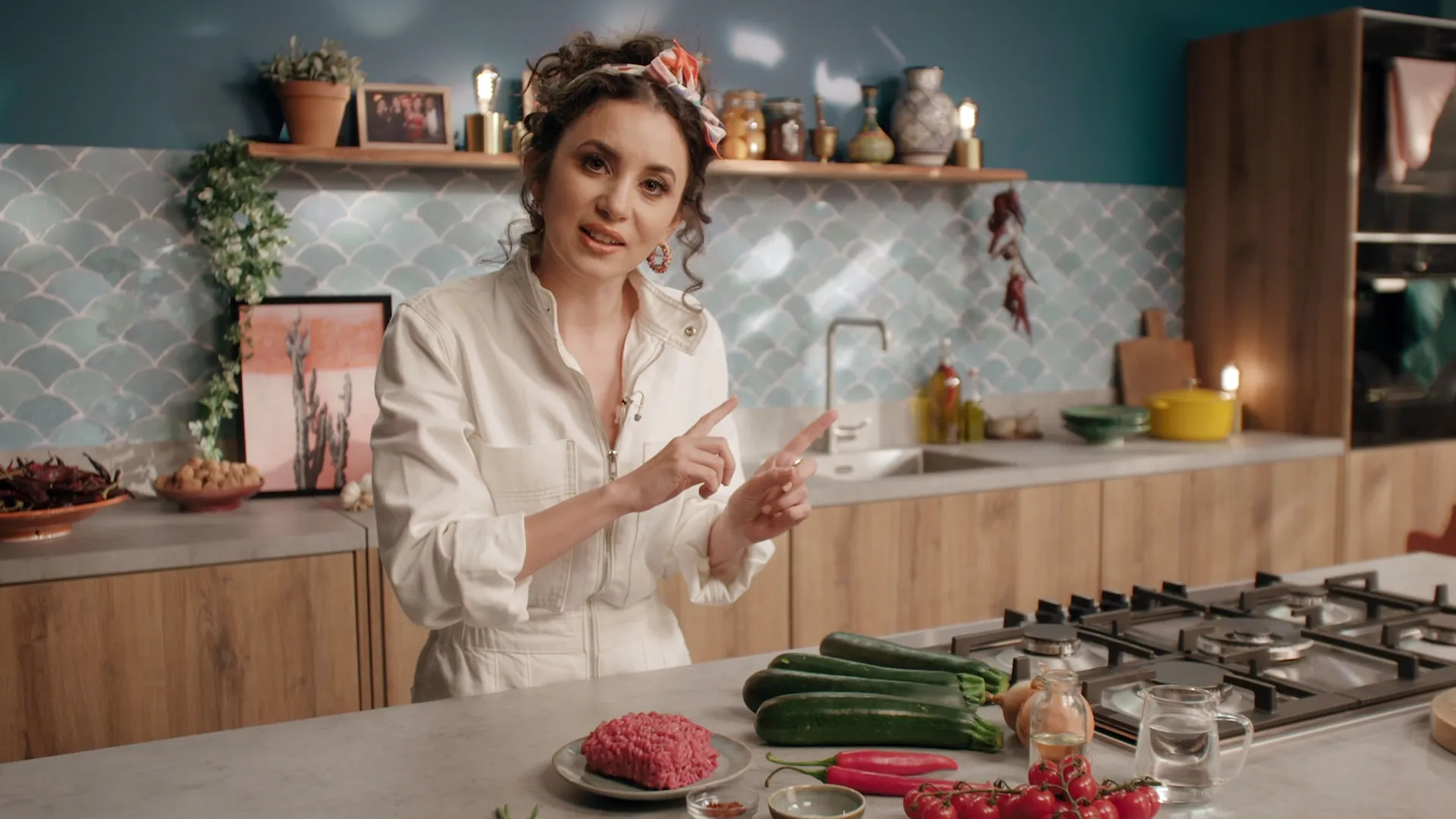 thumbnail - S1:E18 Stuffed Zucchini Turkish Style