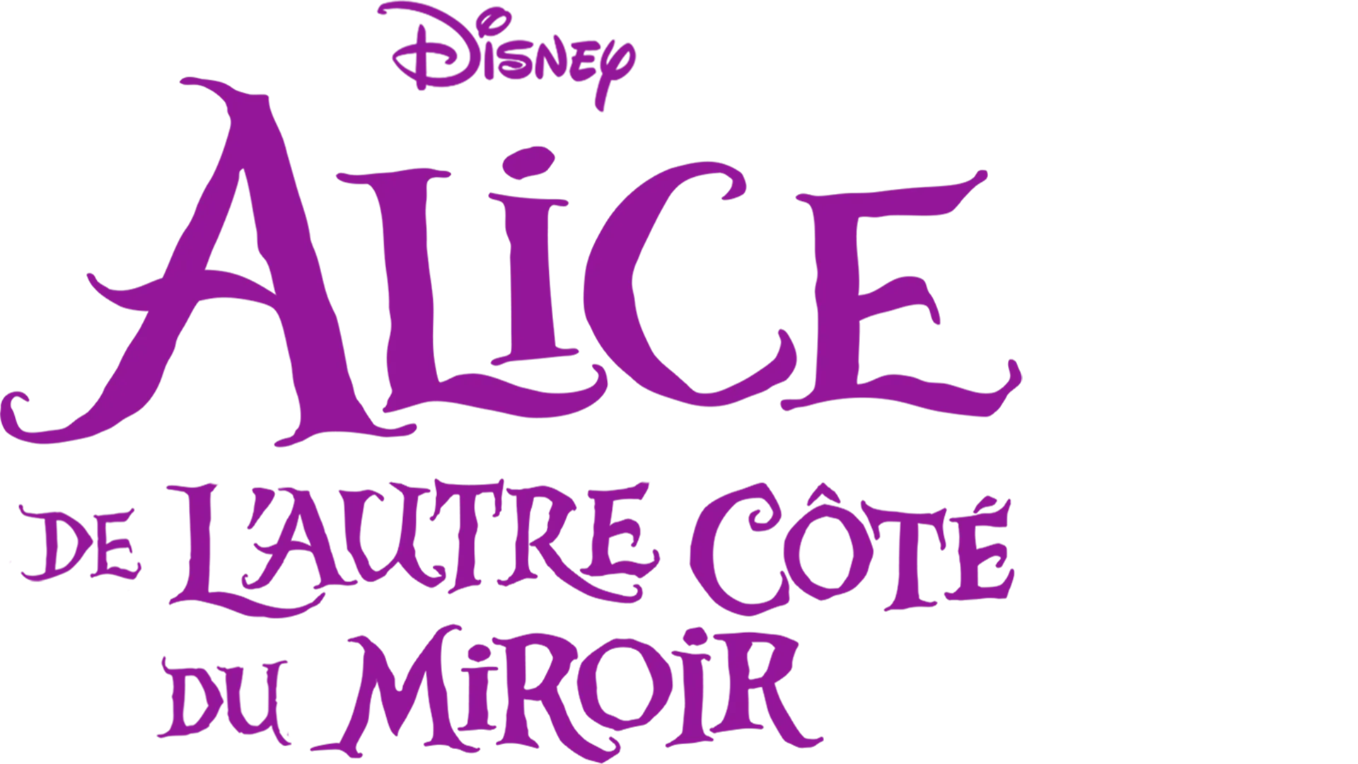 Alice de l'autre côté du miroir