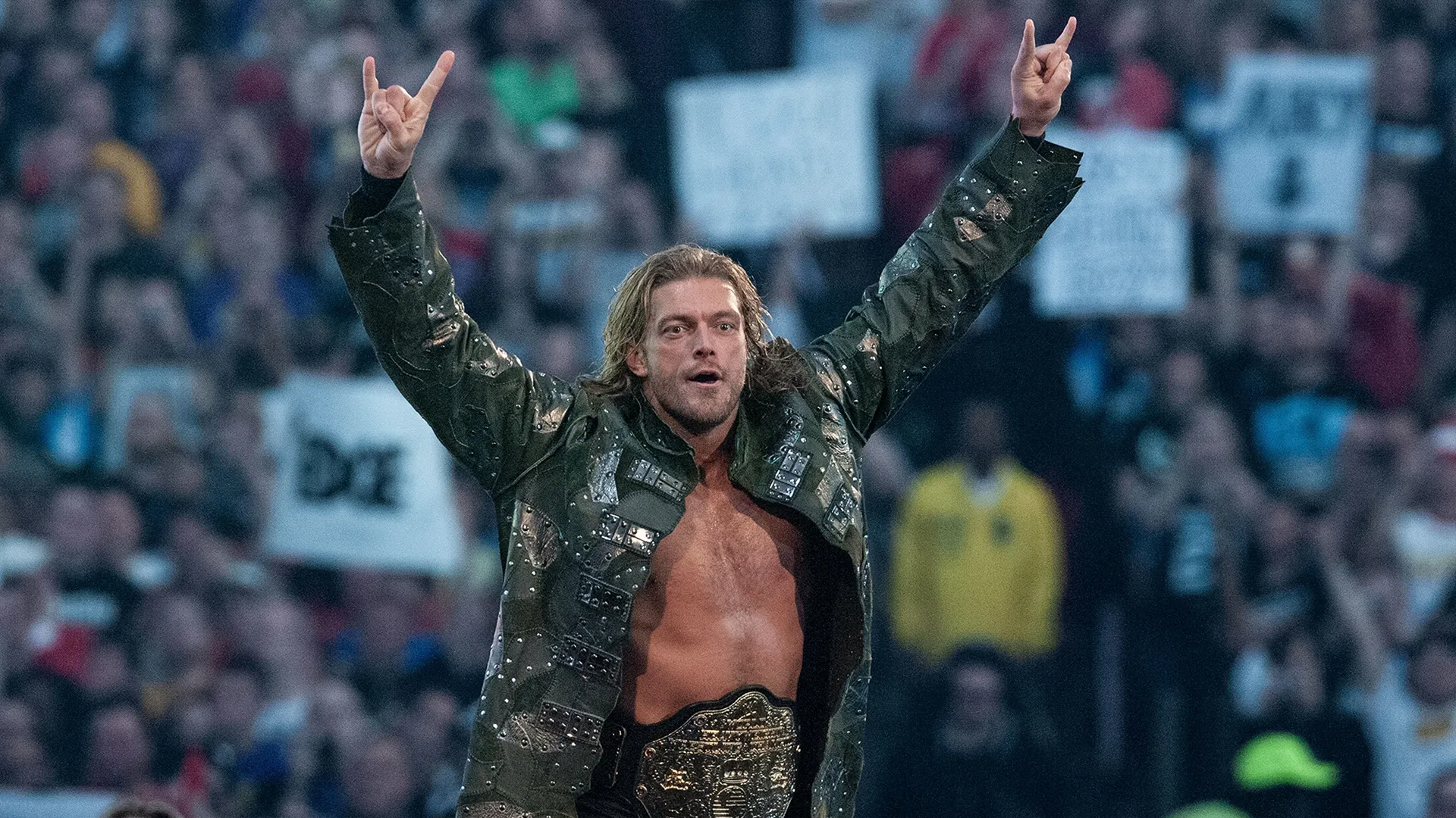 Edge / Adam Copeland in the ring.