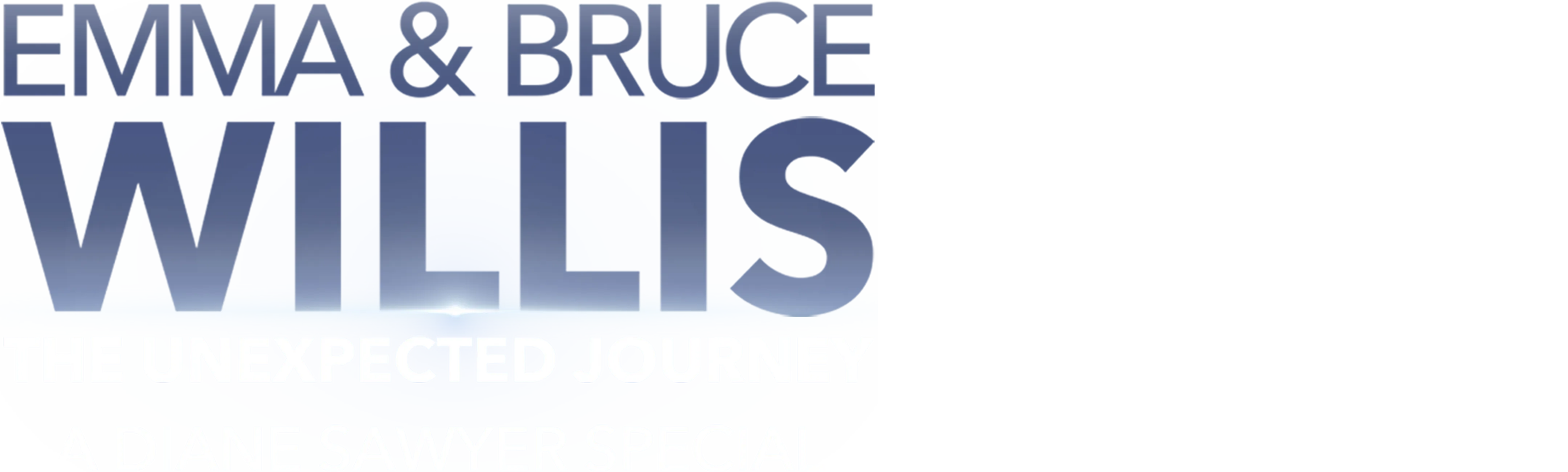 Emma and Bruce Willis: The Unexpected Journey – A Diane Sawyer S