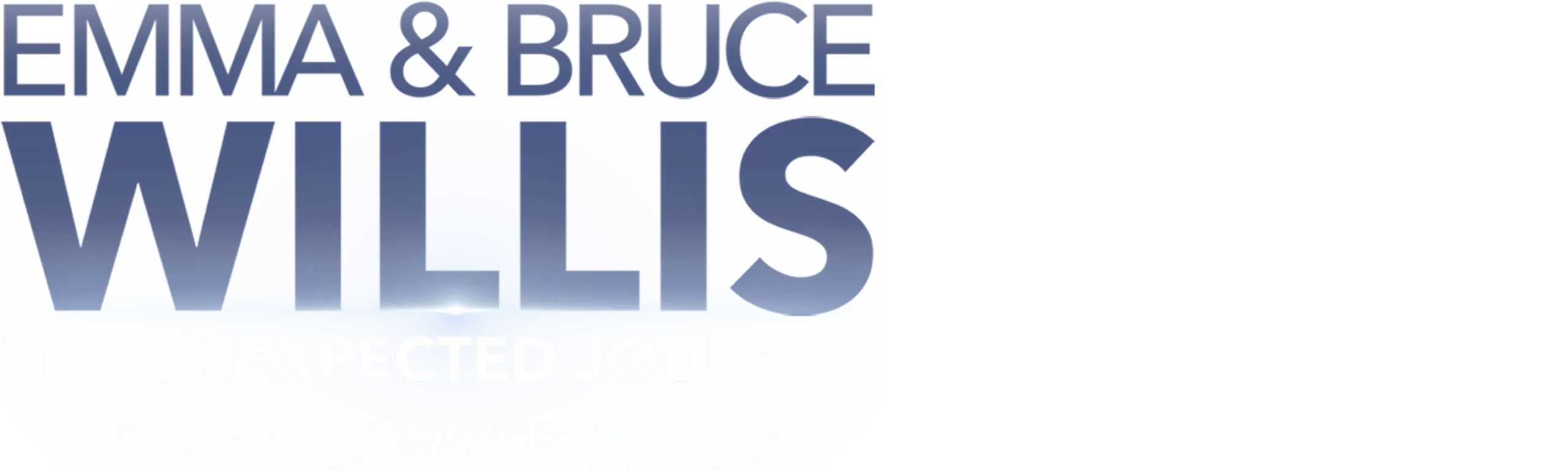 Emma and Bruce Willis: The Unexpected Journey – A Diane Sawyer S