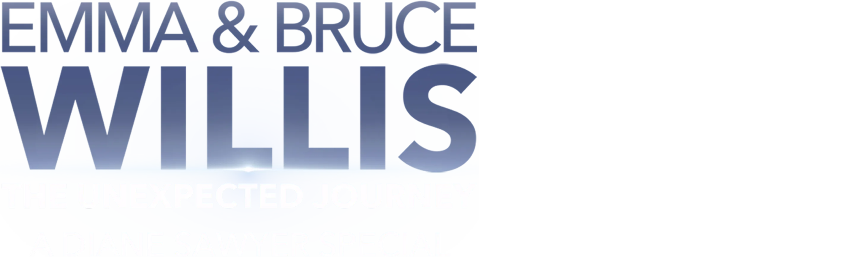 Emma and Bruce Willis: The Unexpected Journey – A Diane Sawyer S