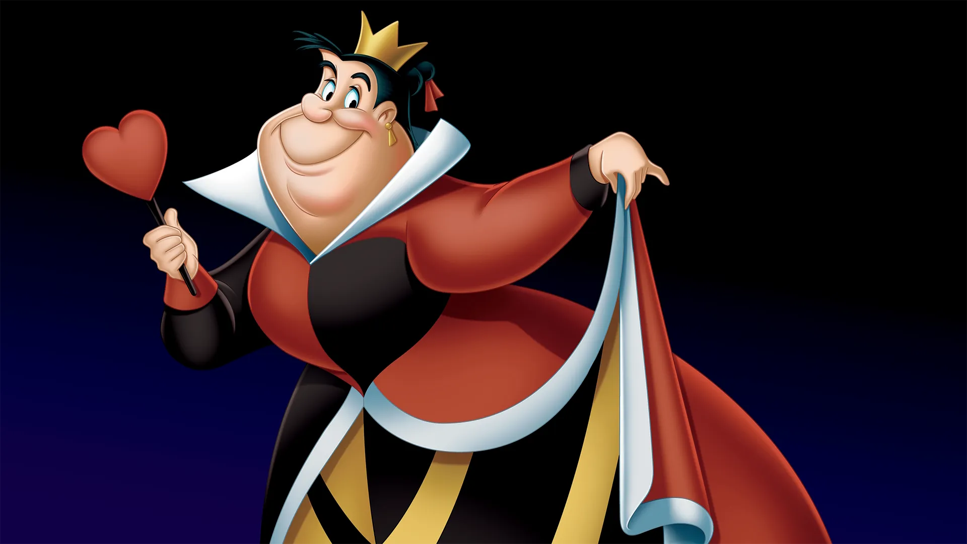 Queen of Hearts in Alice in Wonderland