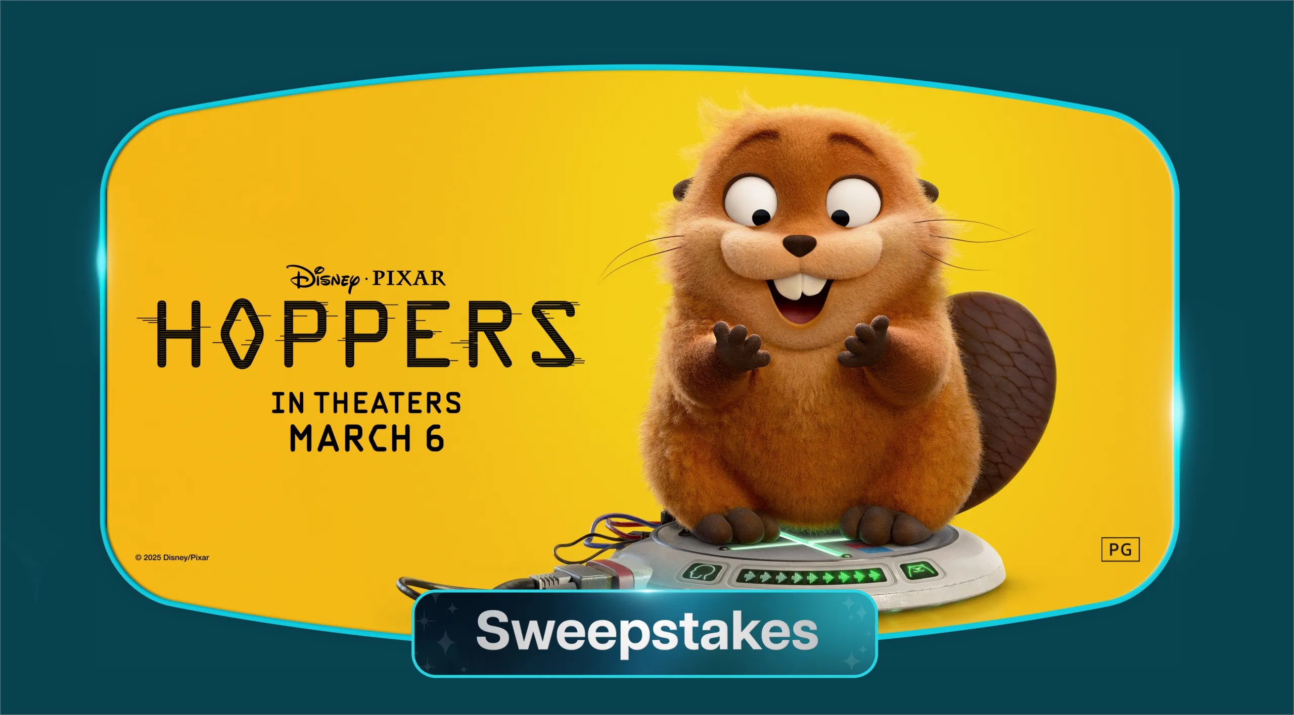 Hoppers movie promotion poster