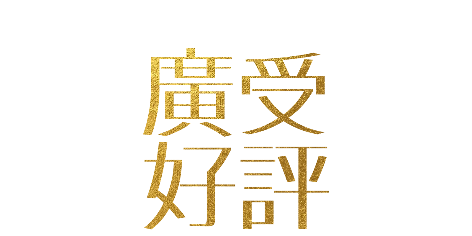 廣受好評