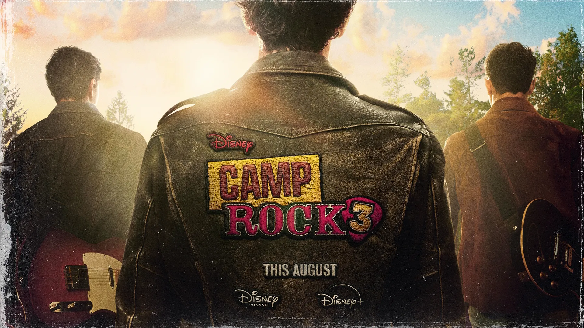 Key art for the upcoming Disney Channel Original Movie, Camp Rock 3.