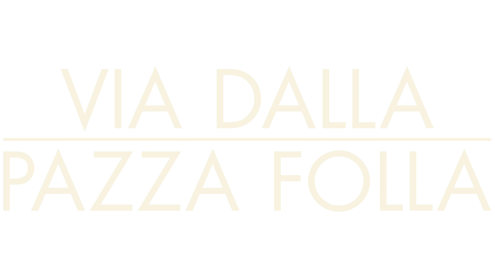 Via dalla pazza folla