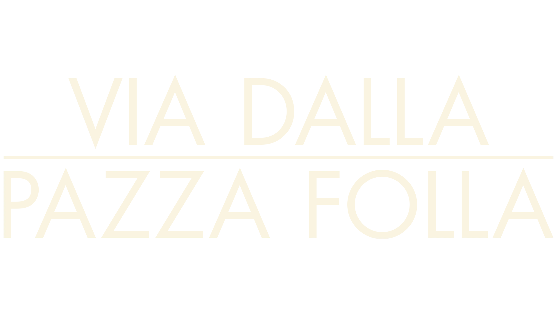 Via dalla pazza folla