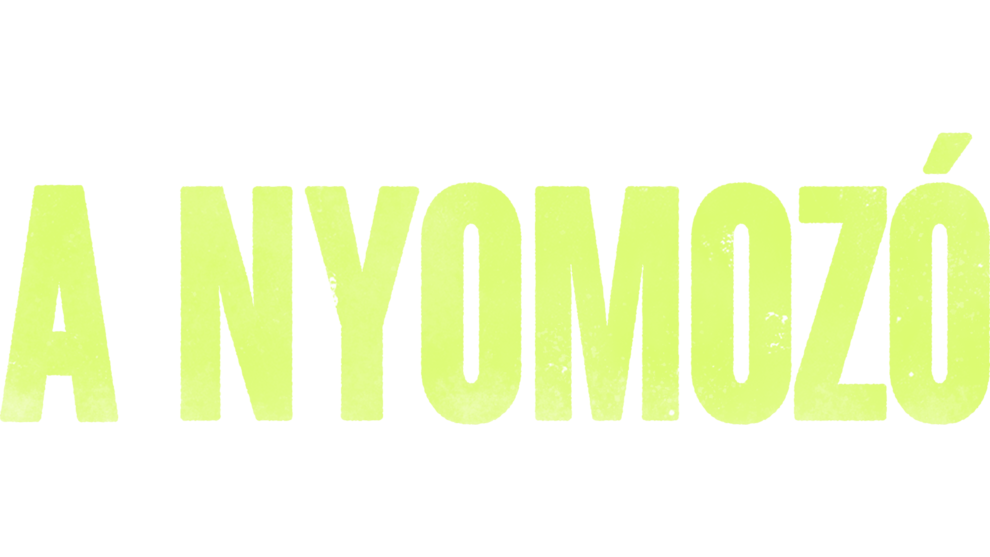 A nyomozó