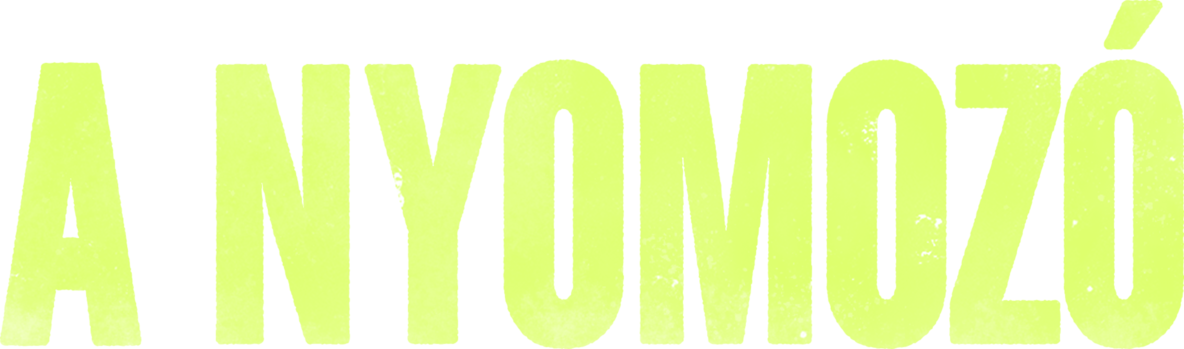 A nyomozó