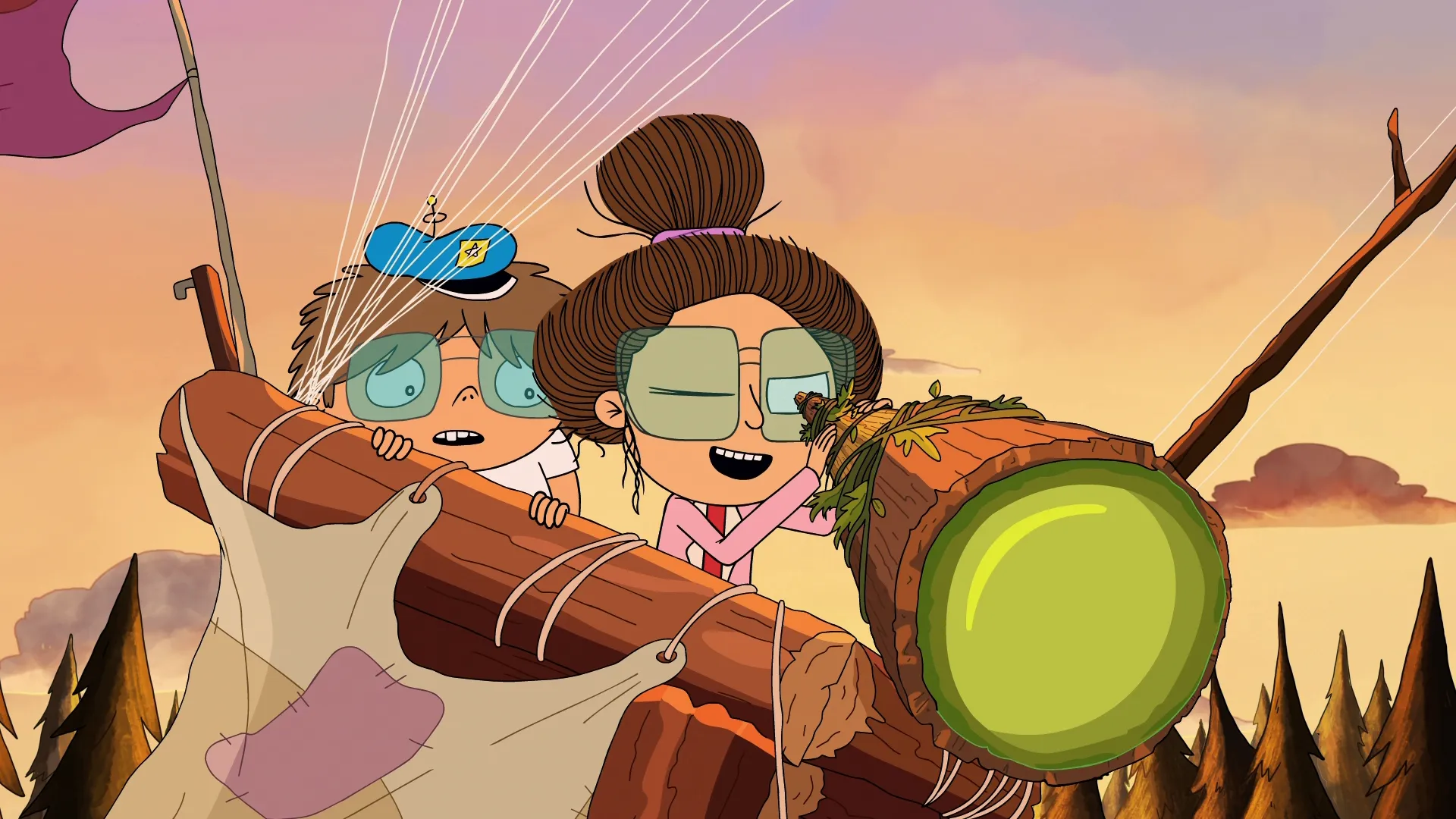 thumbnail - S1:E4 Bubble Dad / Future Danny and the Ghost Pirates of Tau Ceti / Porthold to the Lizard Hole