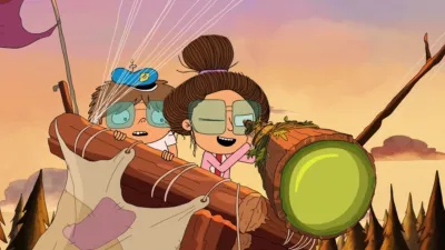 thumbnail - S1:E4 Bubble Dad / Future Danny and the Ghost Pirates of Tau Ceti / Porthold to the Lizard Hole