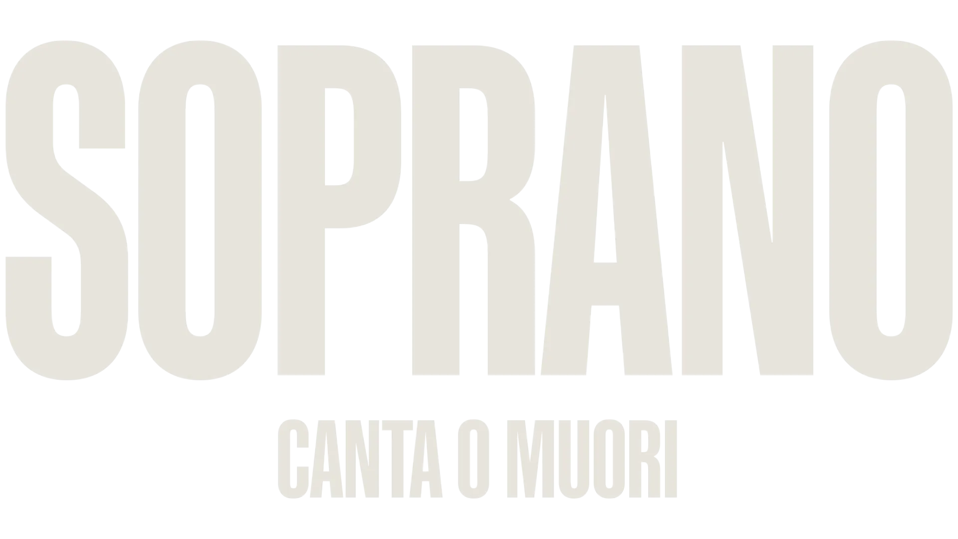 Soprano: canta o muori