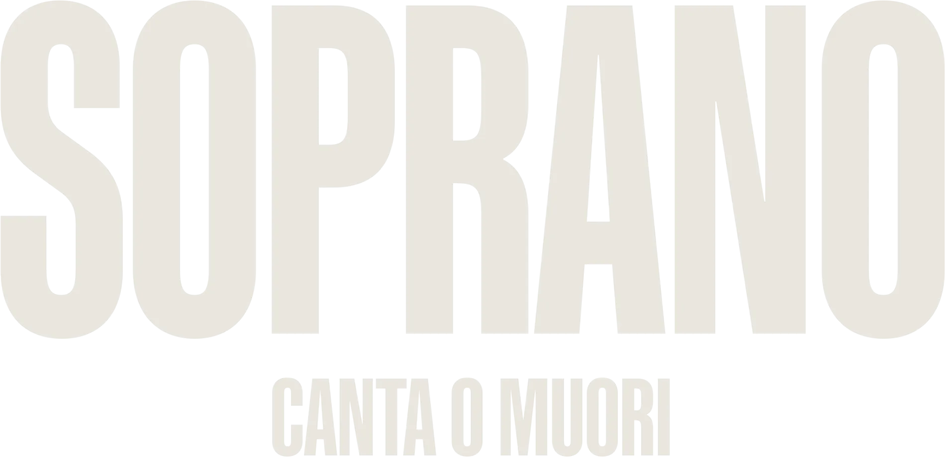 Soprano: canta o muori