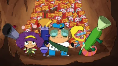 thumbnail - S1:E1 Long Live Captain Cakerz! / Terrible Tuber Trouble / Healin' Touch with Dr. D