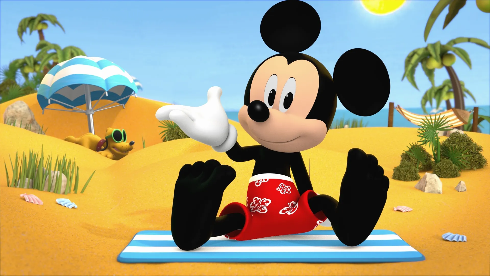 thumbnail - S2:E17 Mickey's Sandcastle