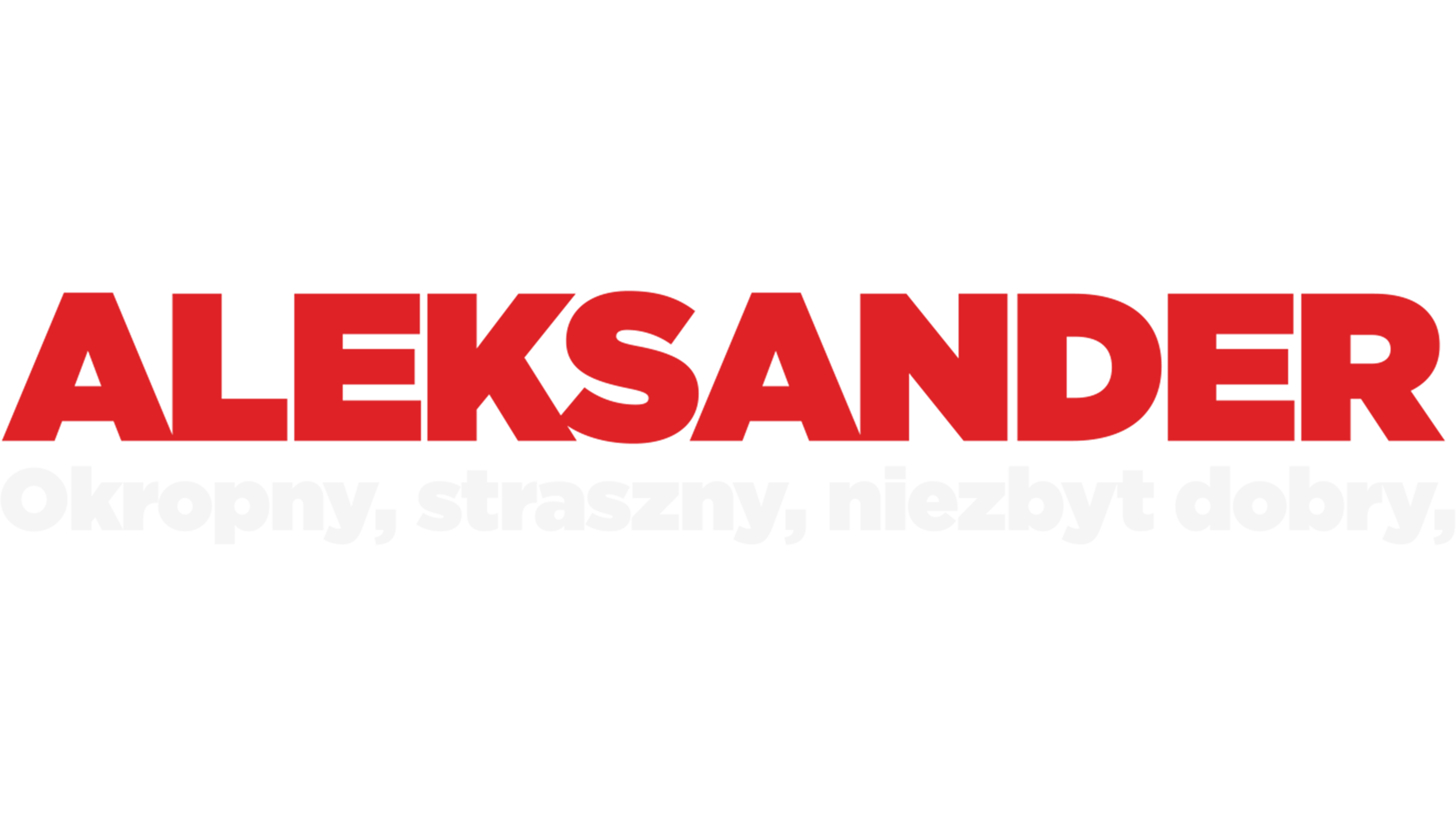Aleksander - okropny, straszny, niezbyt dobry, bardzo zły dzień