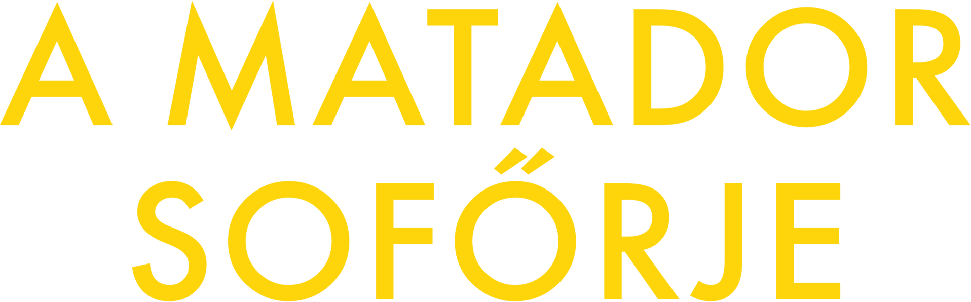 A matador sofőrje