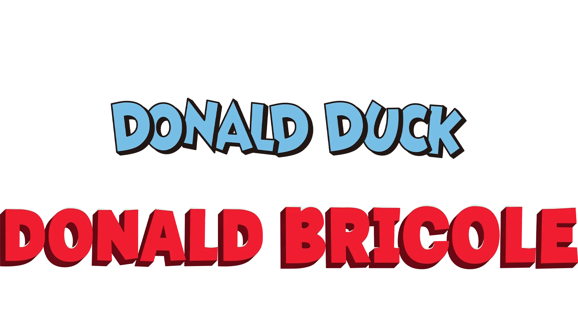 Donald bricole
