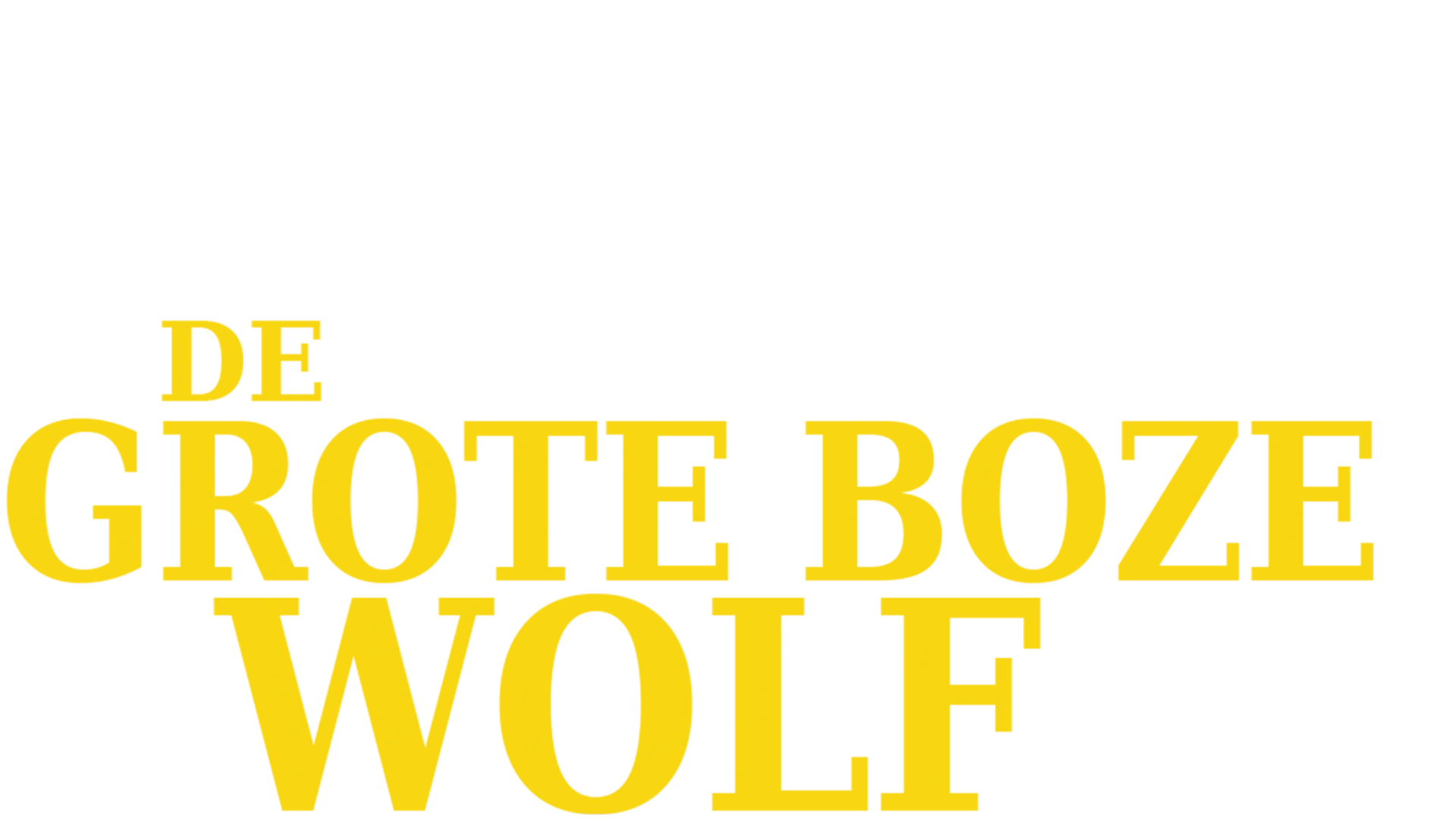 De Grote Boze Wolf (1934)