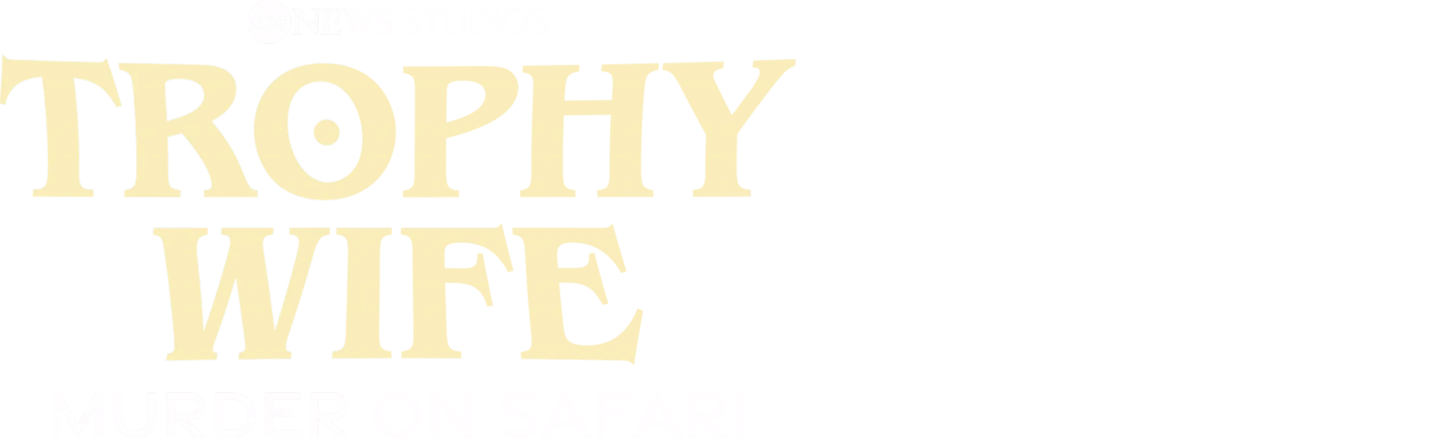 Trophy Wife: Murder on Safari