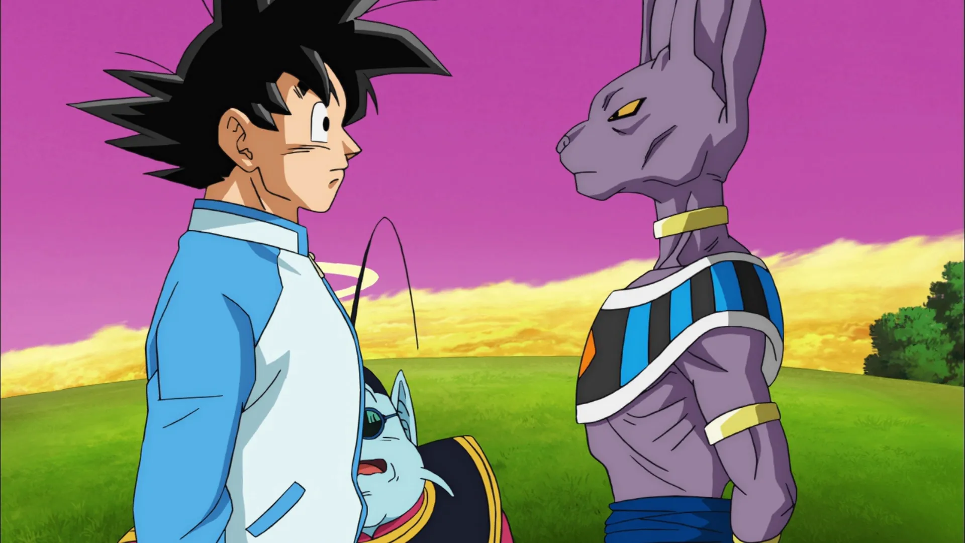 thumbnail - S1:E5 Showdown on King Kai's World! Goku vs. Beerus the Destroyer!