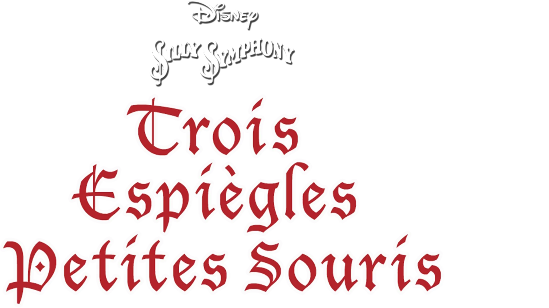 Trois espiègles petites souris
