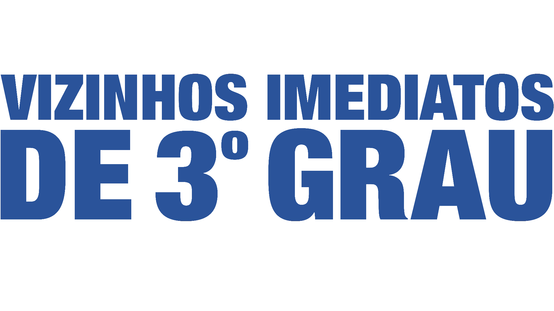 Vizinhos Imediatos de  3º Grau