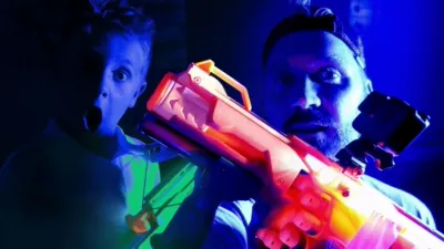 thumbnail - S1:E15 Nerf Hide-and-Seek With KidCity!