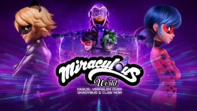 Miraculous World Parijs: Verhalen over Shadybug & Claw Noir