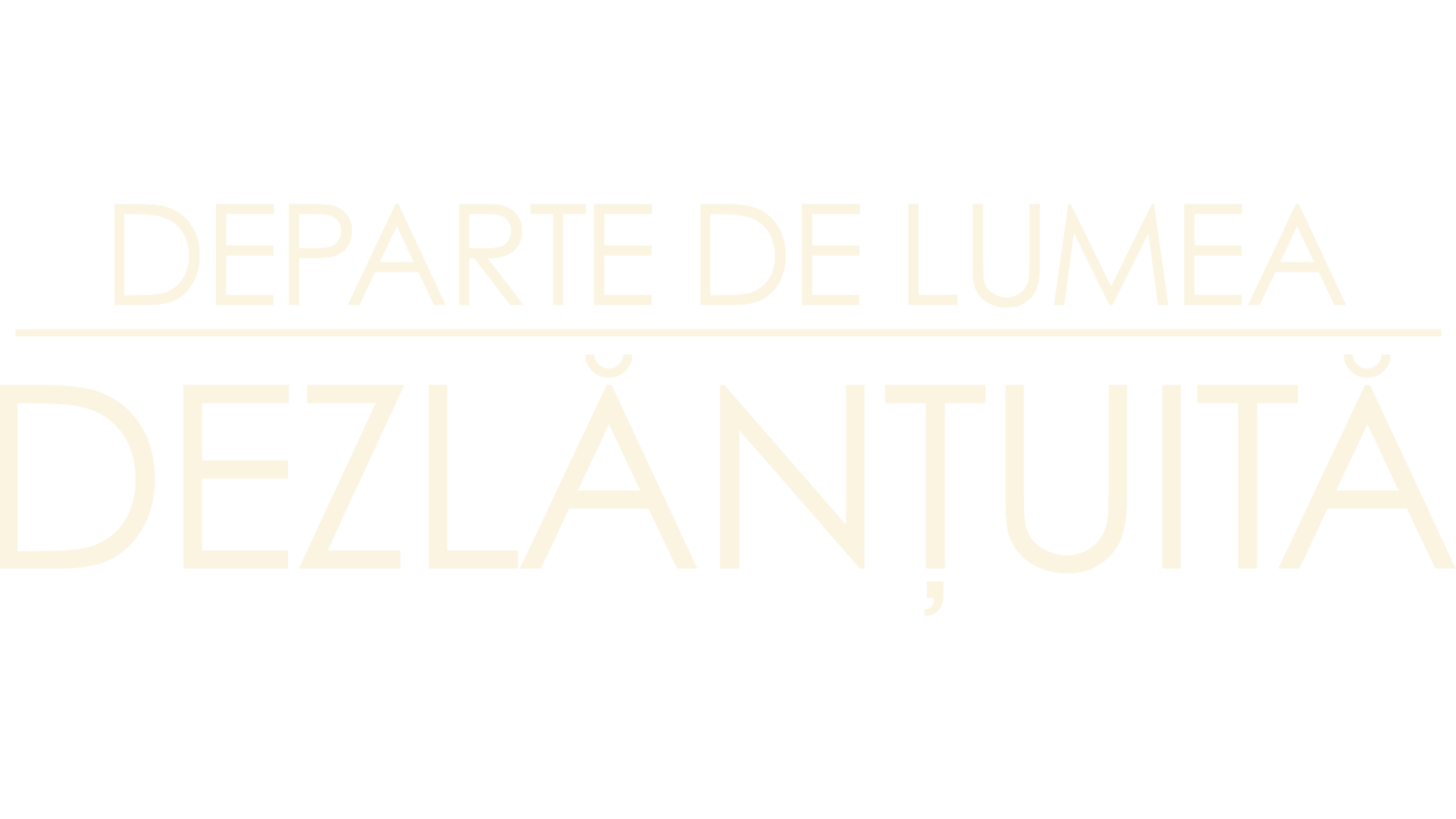 Departe de lumea dezlănțuită