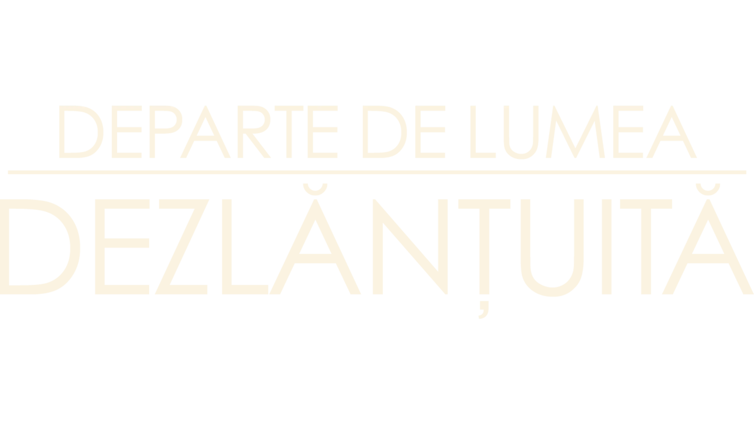 Departe de lumea dezlănțuită
