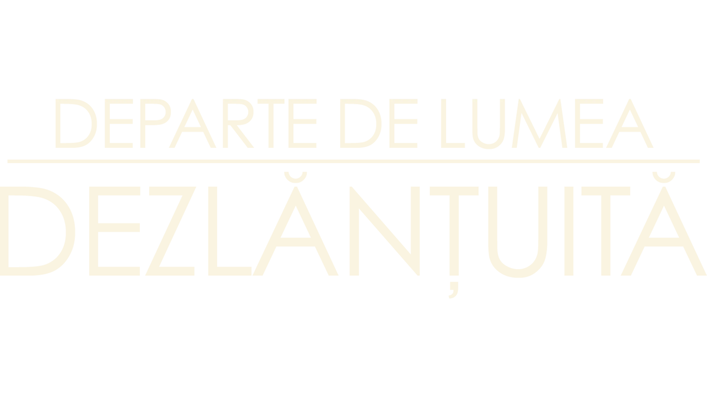 Departe de lumea dezlănțuită