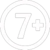 7+