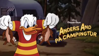 Anders And på campingtur