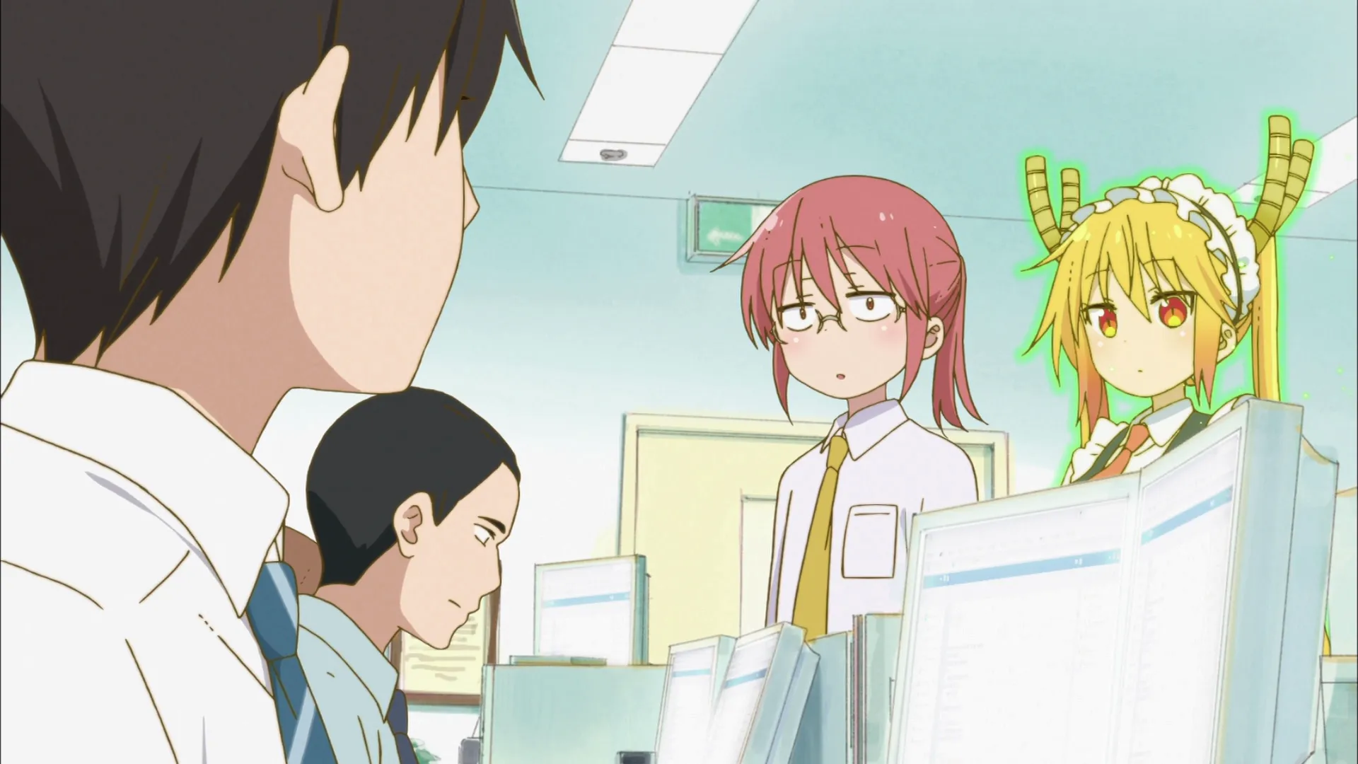 thumbnail - S1:E5 (Sub) Tohru's Real World Lessons! (She thinks she understands it already.)