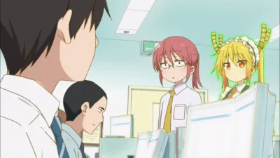 thumbnail - S1:E5 (Sub) Tohru's Real World Lessons! (She thinks she understands it already.)