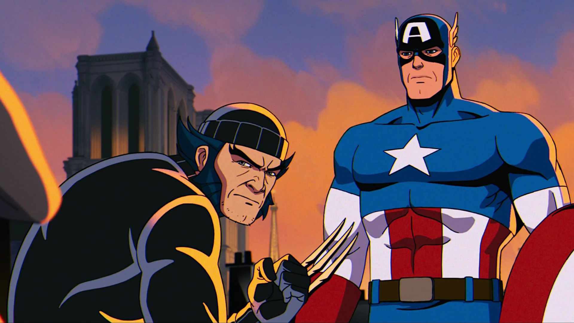 X-Men '97 Season 2, Episode 4 | Wolverine with Captain America