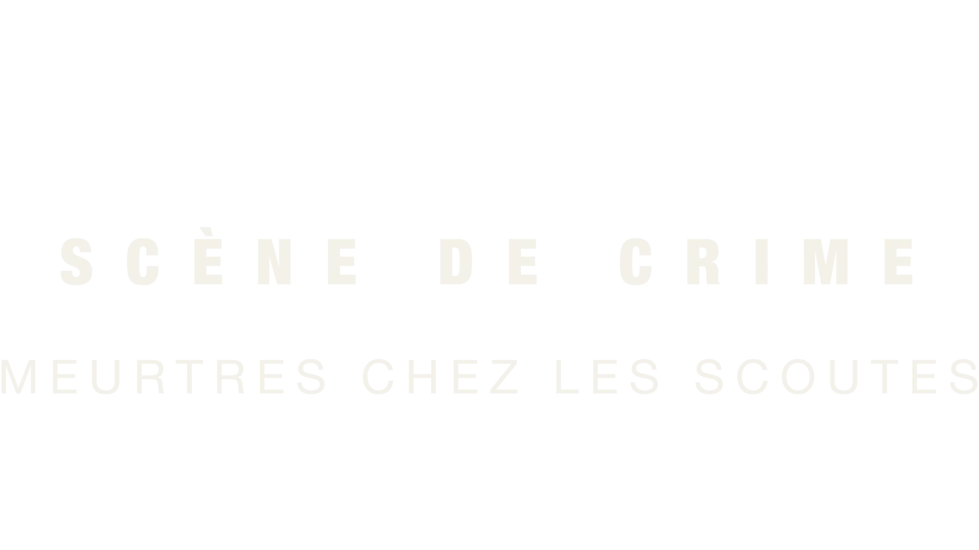 Scène de crime : meurtres chez les Scoutes