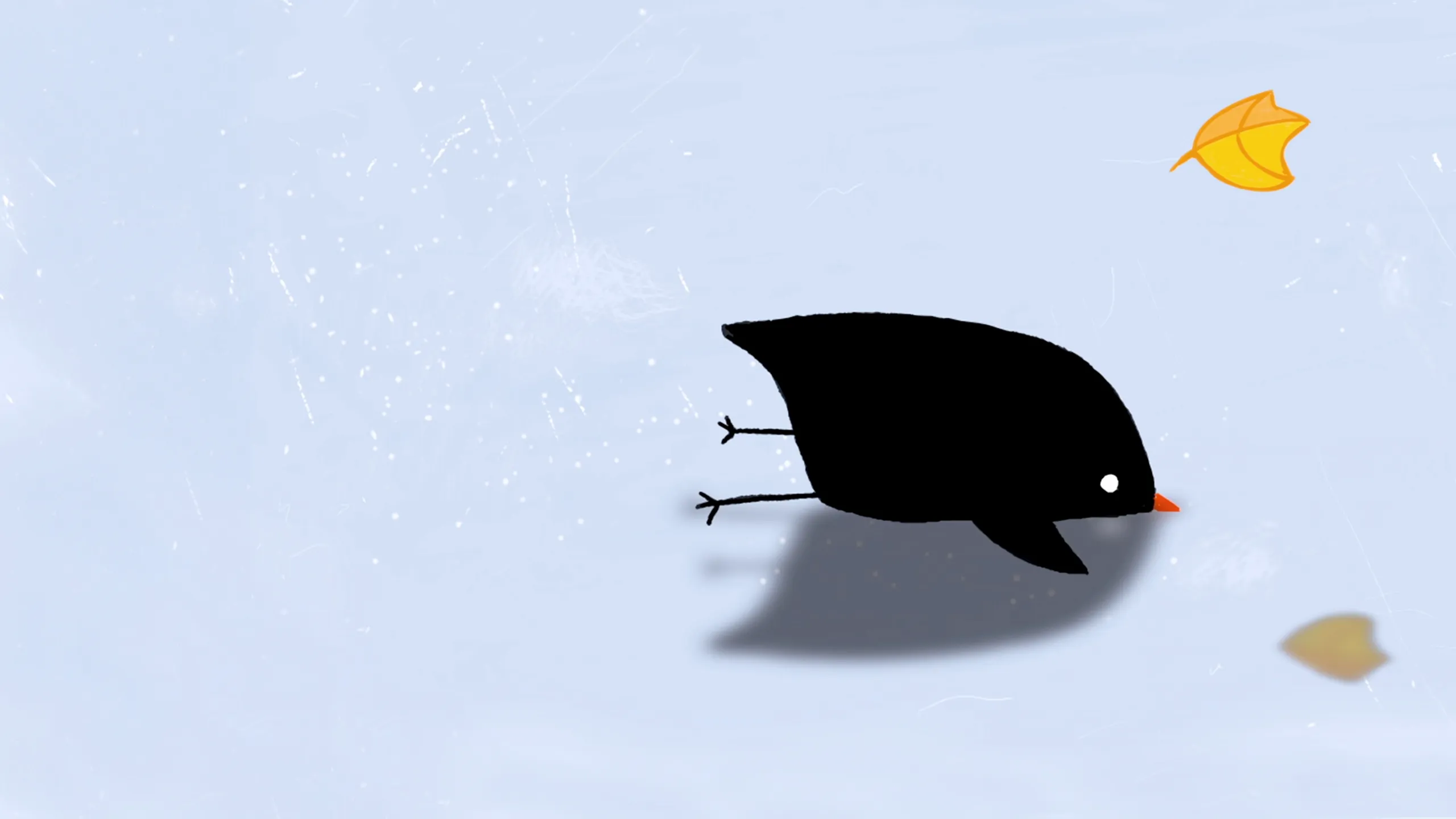 The Little Bird and the Leaf