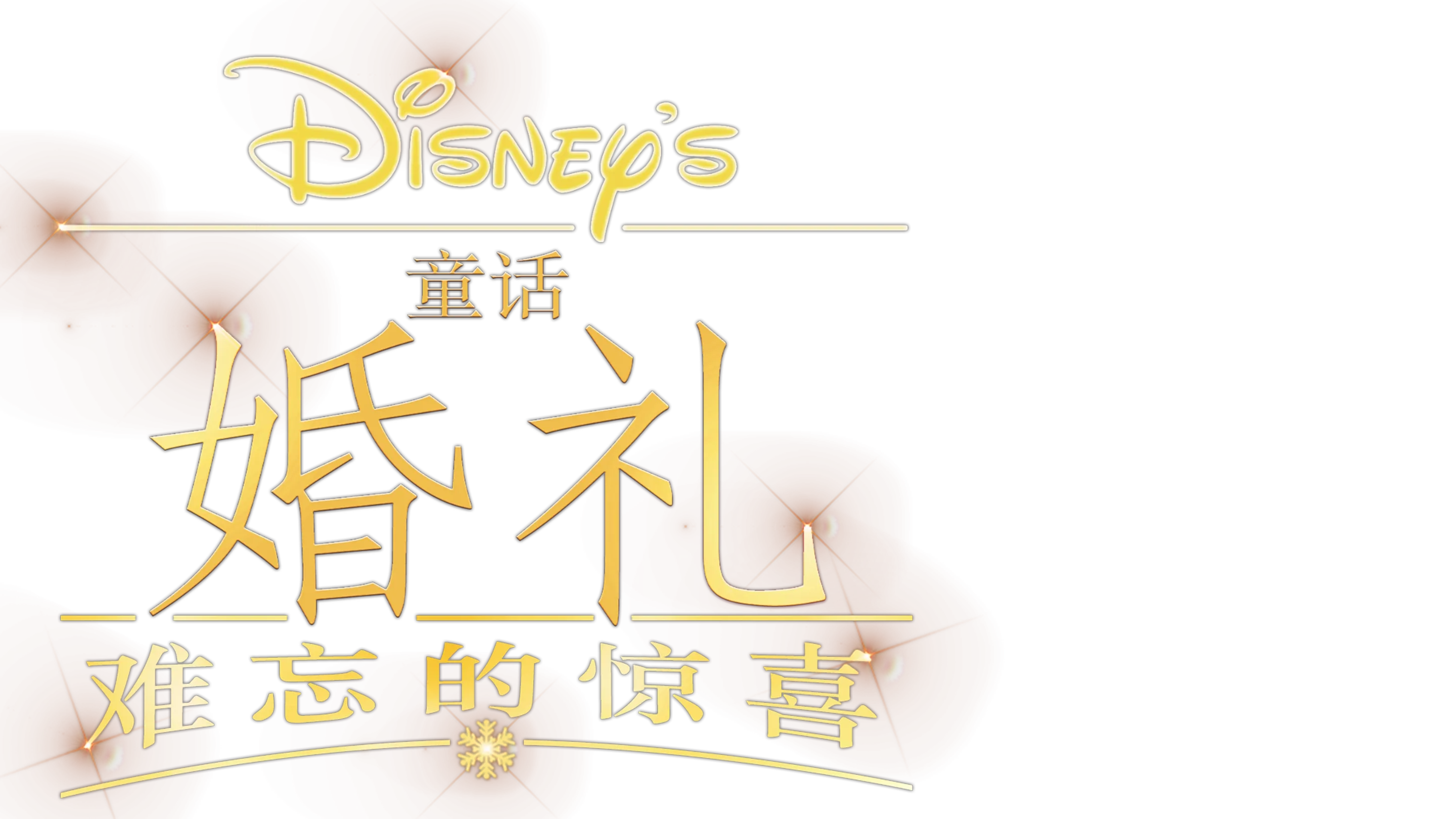 迪士尼童话婚礼 : 难忘的惊喜