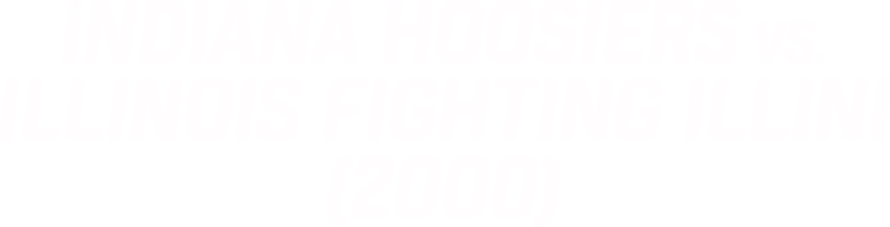Indiana vs. Illinois (2000)